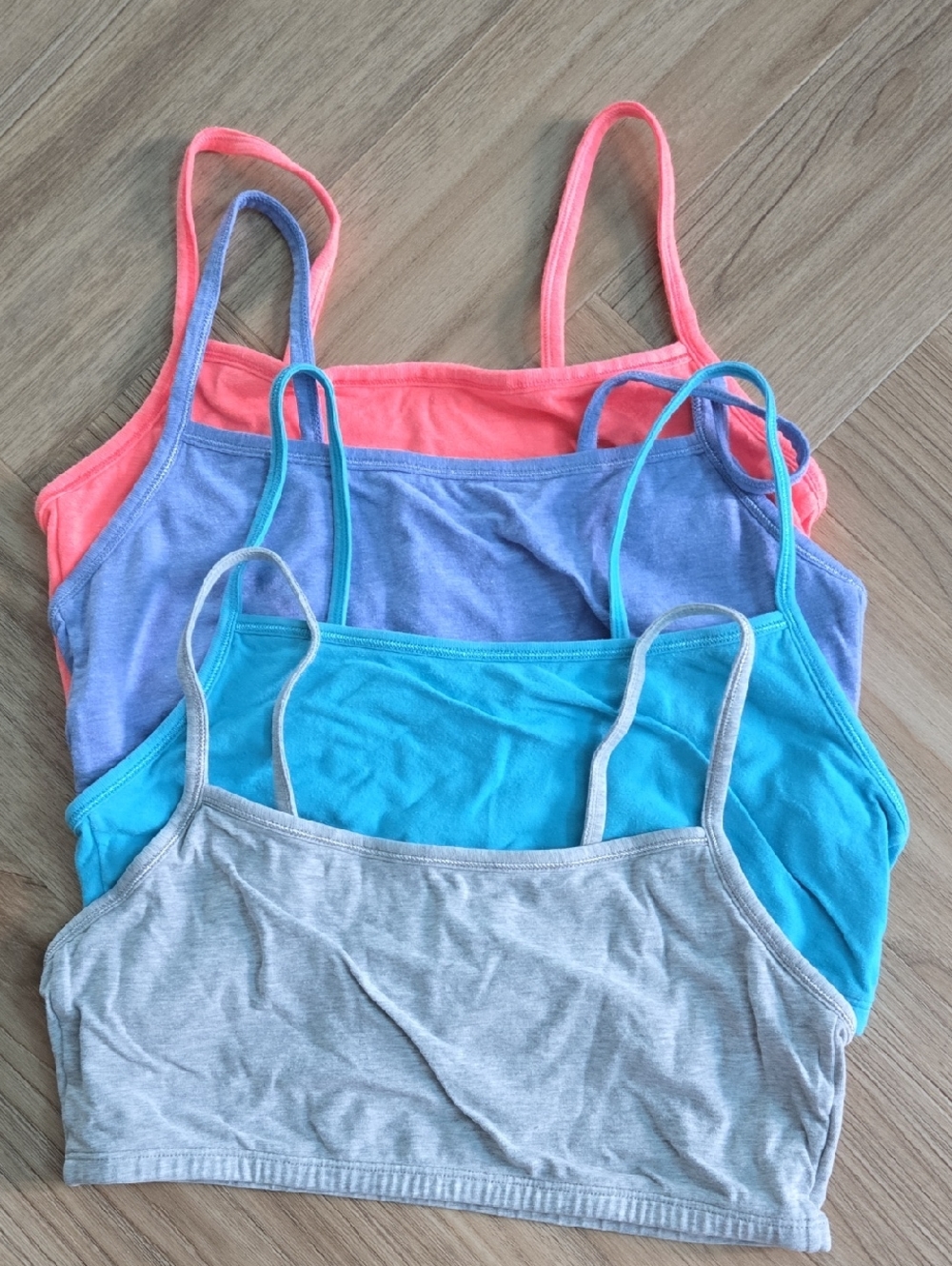 Fruit of the Loom Womens Sports Bralette Bundle Of 4 Size 38